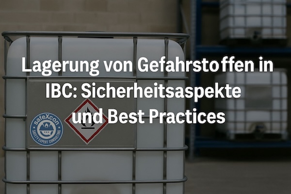 Lagerung von Gefahrstoffen in IBC